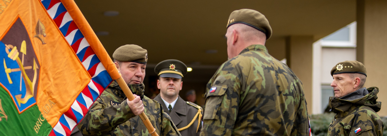 Nový velitel plk. Jiří Machoň