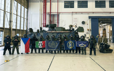 Čeští pyrotechnici na Northern Challenge 2025