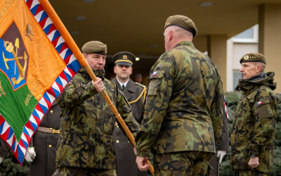 Nový velitel plk. Jiří Machoň